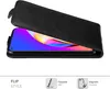 Cadorabo Hülle für Oppo A94 5G Schutz Hülle in Schwarz Flip Produktbild-Vorschau 3