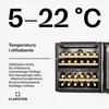 Klarstein Rhone 36 Duo Weinkühlschrank - 36 Flaschen, 2 Podgląd zdjęcia produktu 4