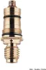A close-up studio shot of a brass thermoelement. Podgląd zdjęcia produktu