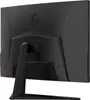 The back of a black computer monitor on a black background. Podgląd zdjęcia produktu