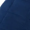 A close-up view of a quilted blue fabric, likely a weighted blanket. Produktbild-Vorschau