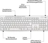 Logitech MK295 Silent grauweiß Wireless Combo Produktbild-Vorschau 12