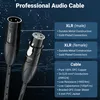 deleyCON 3,0m XLR Audio Mikrofonkabel 3-polig DMX, OFC Produktbild-Vorschau 2