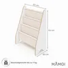 MAMOI® Bücherregal für kinder, Bücherkiste für Produktbild-Vorschau 3