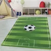 Teppium Tapis Enfant Vert 120x170 cm Stade Football Design Voir les images du produit 2