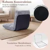 Chaise de sol COSTWAY avec dossier réglable, fauteuil de Voir les images du produit 8
