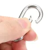 10Pcs Gancio a molla in acciaio inox a scatto Moschettone Anteprima dell’immagine prodotto 7