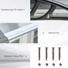 Stříška nad dveře – stříška vyrobená z polykarbonátu | Náhled obrázku produktu 5