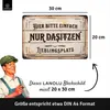 LANOLU Schild Lieblingsplatz Outdoor, LIEBLINGSPLATZ Schild Produktbild-Vorschau 4
