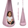 MAMOI® Hängesessel aus Velvet-Stoff mit Kissen und Produktbild-Vorschau 1
