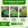 TTL GARDEN 2x 190L Pflanzsack Hochbeet Ø92x30,5cm – Produktbild-Vorschau 7