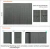 Instructions for installing and shortening a privacy screen. Podgląd zdjęcia produktu