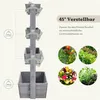 Yaheetech Vertikaler Hochbeet, 4-stufig, 45° neigbar, Produktbild-Vorschau 4