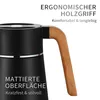VETIN Thermoskanne mit Teesieb 1,5L aus 304 Edelstahl, Produktbild-Vorschau 5