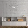 Relaxdays Wanduhr, glitzerndes Diamanten-Design, Produktbild-Vorschau 2