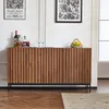 Flieks Sideboard Kommode mit 3 Türen, Anrichte 150x40x80 Produktbild-Vorschau 3