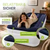 Juskys Luftmatratze Sapri M in Blau-Weiß - 1 Personen Produktbild-Vorschau 4