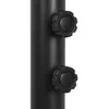A close-up view of a black pole with two black knobs attached. Anteprima dell’immagine prodotto