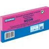 Podkładka samoprzylepna DONAU 38x51, 3x100l. - neonowy róż Podgląd zdjęcia produktu 1
