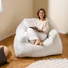 COSTWAY Sitzsack Sessel, Bodensessel mit Samtbezug & Produktbild-Vorschau 8