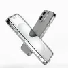 Two transparent phone cases are shown at an angle against a white background. Produktbild-Vorschau