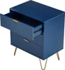 Kommode mit 3 Schubladen, Nachttisch, Sideboard, 60 x 40 x Produktbild-Vorschau 6