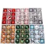 12 Stück Christbaumschmuck, 6 cm Weihnachtskugeln, blau, Produktbild-Vorschau 2