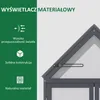 Szkółka Outsunny mini szklarnia 3-poziomowa z uchylnym Podgląd zdjęcia produktu 4