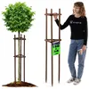 Tuteur KADAX de 150 cm en bois robuste, tuteur pour Voir les images du produit 1
