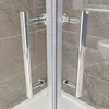 SONNI Eckdusche Duschkabine 120x90x195cm Eckeinstieg Bad Produktbild-Vorschau 9