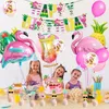 Hawaii Party Deko Set Flamingo Folienballon Geburtstags Produktbild-Vorschau 6