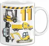 11. Geburtstag Geschenk Tasse Becher Jungen Jungs Baustelle Produktbild-Vorschau 1
