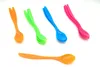 12er Set bunte Eierlöffel Dessertlöffel 14 cm – vielseitige Produktbild-Vorschau 2
