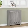 vidaXL Obložení radiátorů Grey Sonoma 78x20x82 cm Materiál Náhled obrázku produktu 2