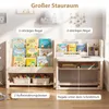 COSTWAY 4 in 1 Kindersitzgruppe, Kindertisch mit Produktbild-Vorschau 5