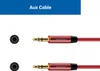 deleyCON 1,5m Nylon 3,5mm Klinke Audio Stereo AUX Kabel Produktbild-Vorschau 4