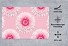 MuchoWow® Schreibtischunterlage Mädchen - Blume - Rosa - Produktbild-Vorschau 3
