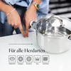 FLORINA Kochtopf Set CLAUDE I 8-teiliges Topfset aus Produktbild-Vorschau 3