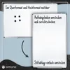 Offize Wizard Premium Whiteboard Deluxe 90 x 60 cm Produktbild-Vorschau 4