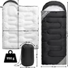 Spací vak Ľahký s kapucňou 180 x 150 cm Camping Outdoor Náhľad obrázku produktu 7