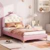 MODFU Kinderbett Polsterbett 90×200 cm mit LED-Licht, Produktbild-Vorschau 4