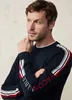 FaÇonnable Fm700370 Pullover Blau S Mann Blau S Produktbild-Vorschau 5