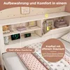 Divano letto Merax 90x200 cm con letto estraibile, lettino Anteprima dell’immagine prodotto 15