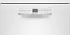 Front view of a white Bosch dishwasher control panel. Produktbild-Vorschau