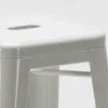 Tabouret de bar 76cm en acier métal pour bar et cuisine Voir les images du produit 3