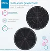 McFilter | 4x Aktivkohlefilter geeignet für EFF62, AEG Produktbild-Vorschau 4