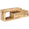 vidaXL Armoire TV 120x30x40 cm en bois massif de manguier Voir les images du produit 4