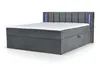 Polsterbett 140 x 200 cm mit Bettkasten und Matratze, Produktbild-Vorschau 2