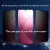 2x Panzer Folie PRIVACY Anti Spy Displayschutz Folie Echt Produktbild-Vorschau 7