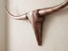 Dekoracja ścienna poroże Bull M 100 cm aluminium brąz Podgląd zdjęcia produktu 6